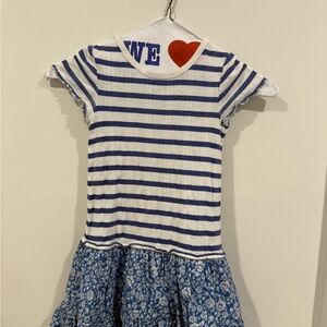 Polo Ralph Lauren Blue and White Striped Garment